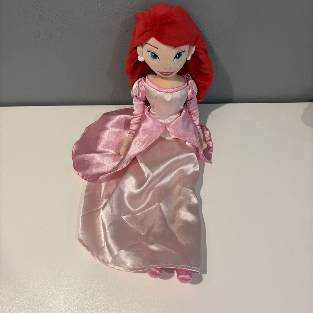 Disney Store Ariel Plush Doll Rare 20 Inch